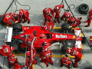 f1赛车换轮胎视频,速度与激情下的技术对决